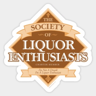 Society of Liquor Enthusiasts Sticker